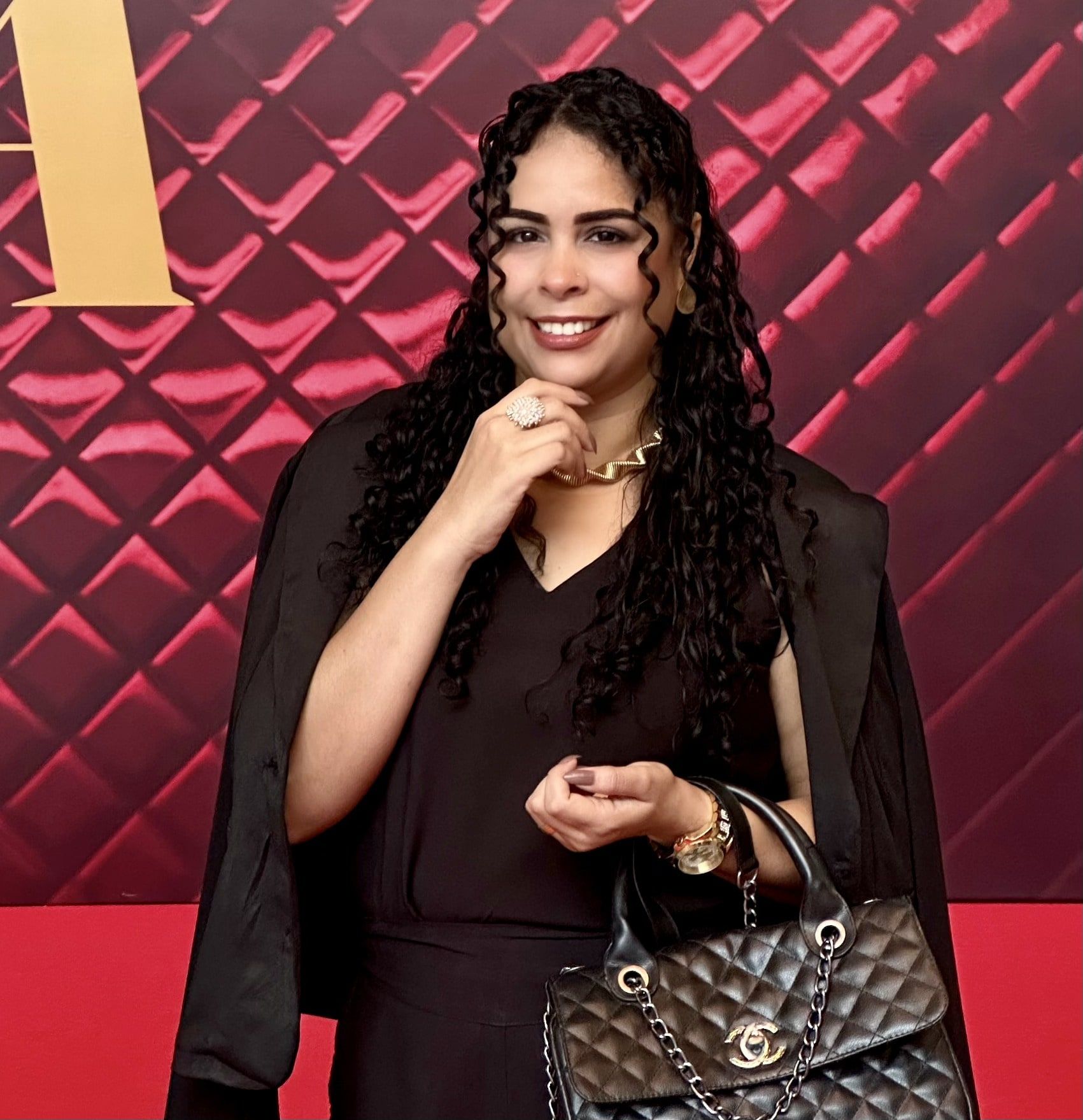 Bia Sampaio em evento